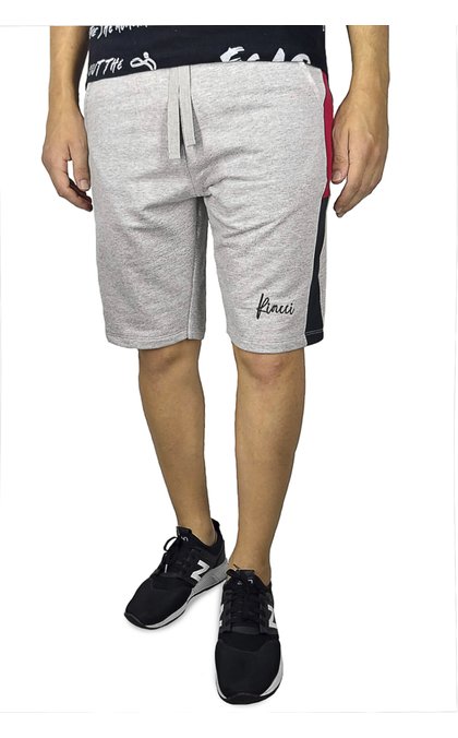 5196 bermuda moletom riacci faixa lateral mescla