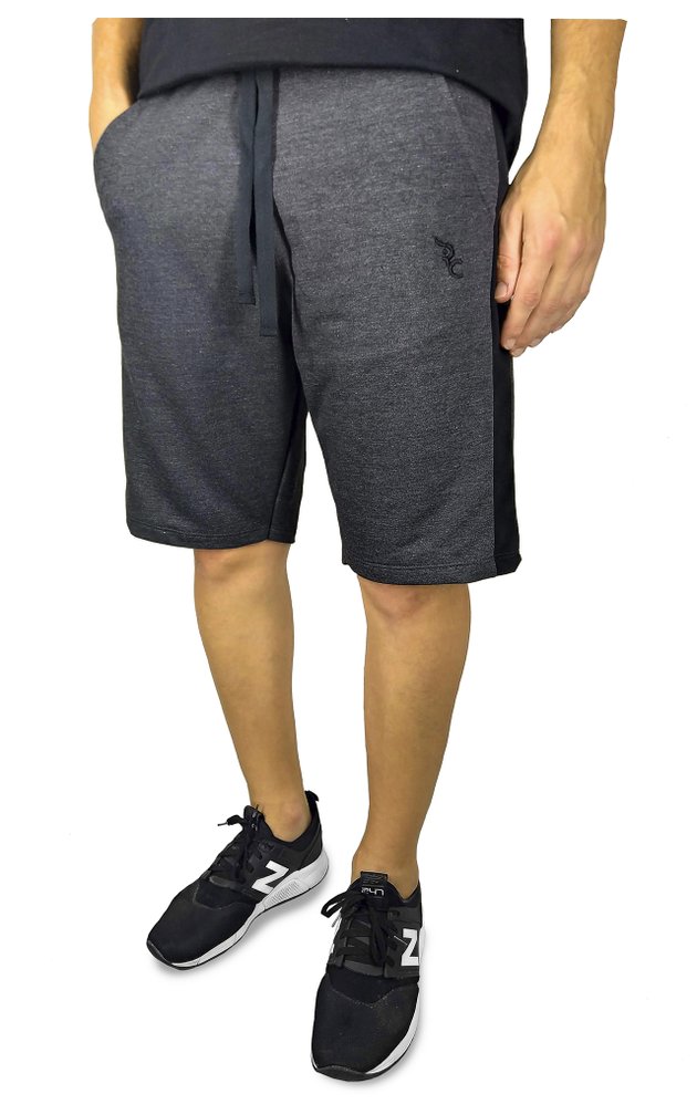 5196ch bermuda moletom masculino riacci faixa lateral chombo