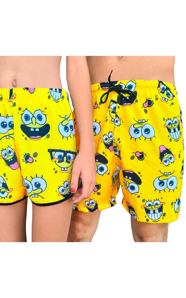 kit casal moda praia riacci bob esponja 1080 1080 cor