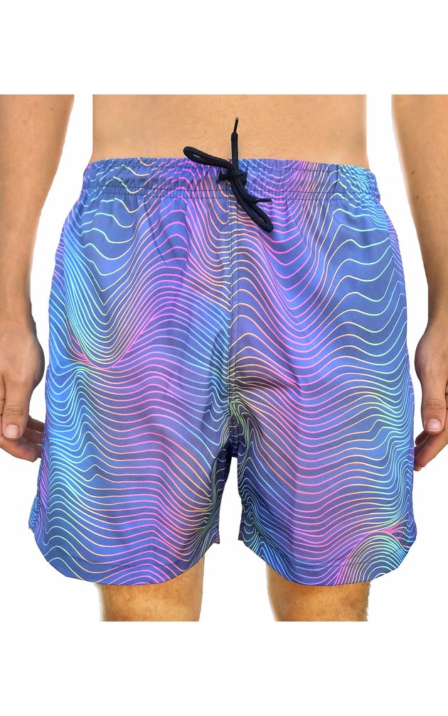 short praia masculino geometrico riacci