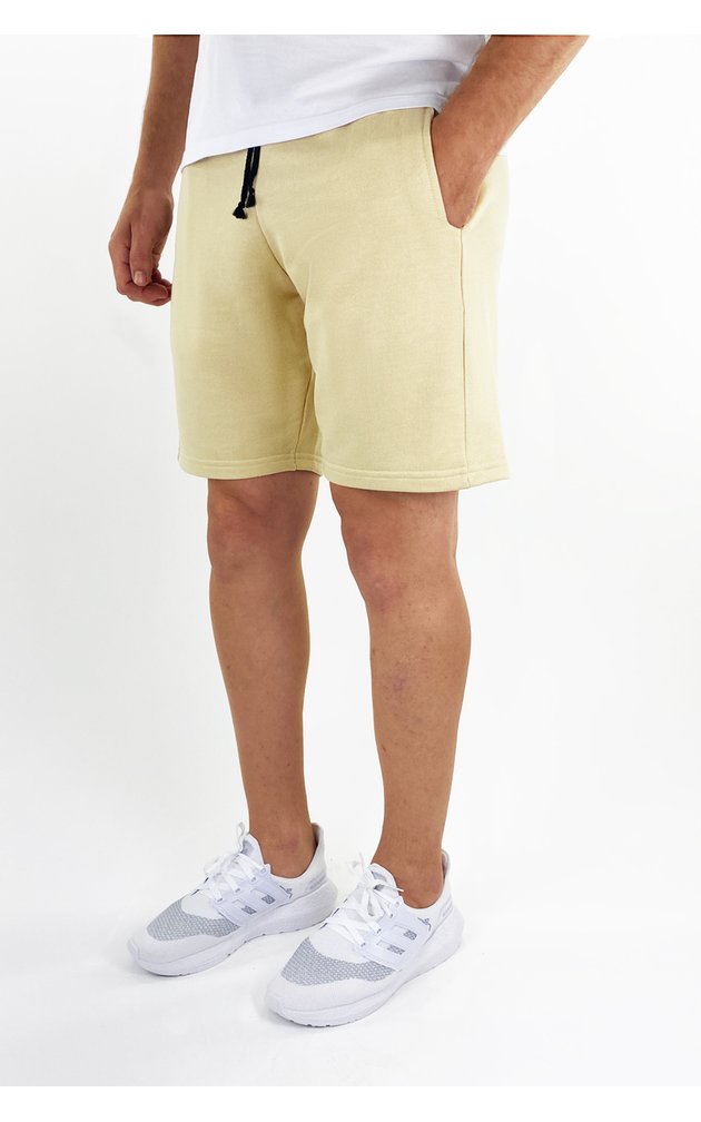 5235ar bermuda de moletom masculina academia treino shorts riacci areia 01