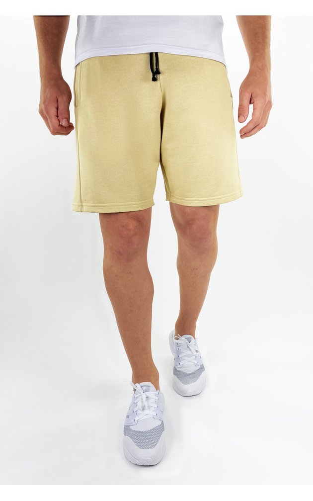 5235ar bermuda de moletom masculina academia treino shorts riacci areia 03