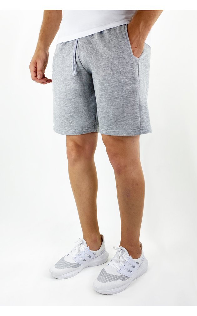 5235m bermuda de moletom masculina academia treino shorts riacci mescla 01