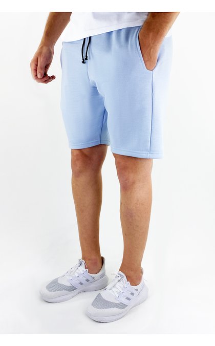 5235ab bermuda de moletom masculina academia treino shorts riacci azul bebe 01
