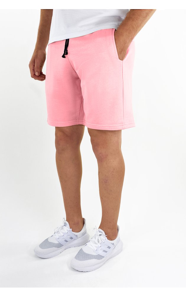 5235s bermuda de moletom masculina academia treino shorts riacci salmao 01