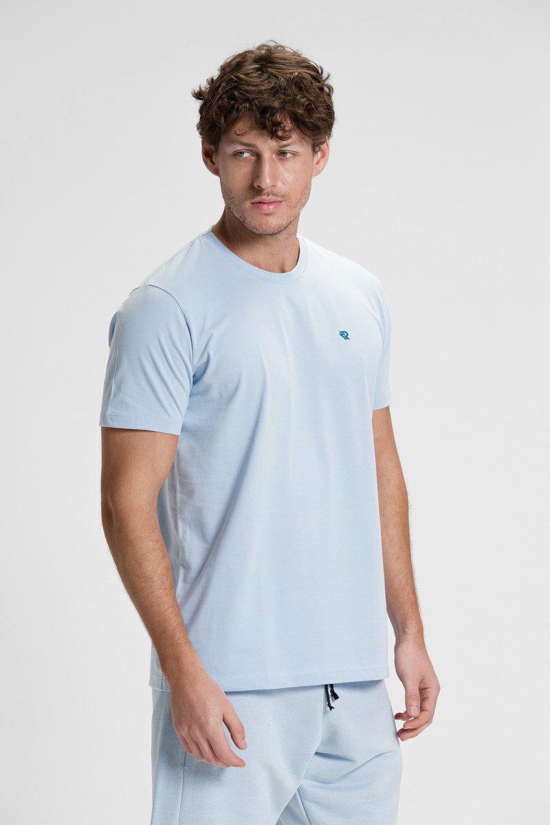 camiseta premium masculino algodao verao riacci azul claro4