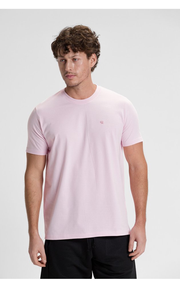 camiseta premium masculino algodao verao riacci rosa claro2