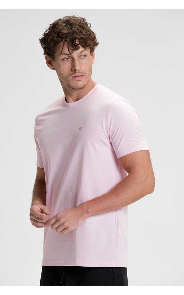 camiseta premium masculino algodao verao riacci rosa claro3