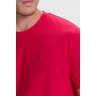 camiseta premium masculino algodao verao riacci vermelho