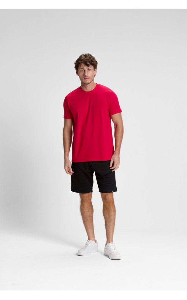 camiseta premium masculino algodao verao riacci vermelho1