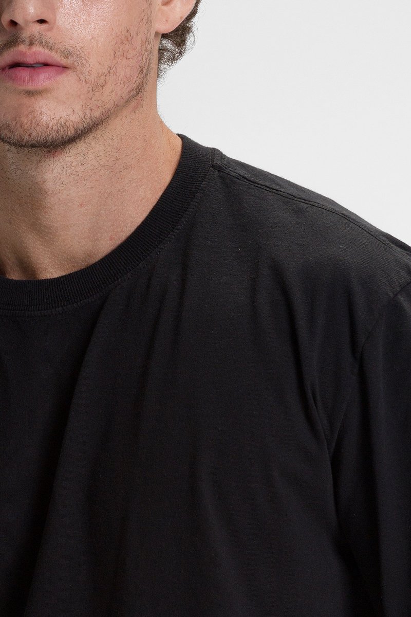 camiseta oversized masculina basica premium 100 algodao streetwear riacci preto