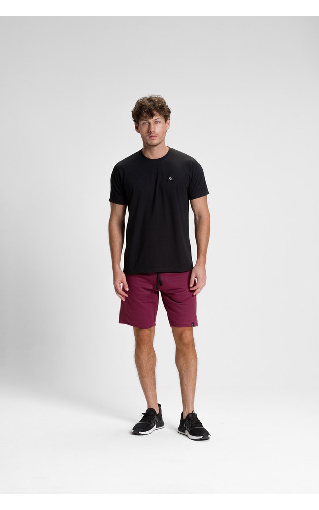 5271 bermuda premium moletom masculino casual riacci bordo