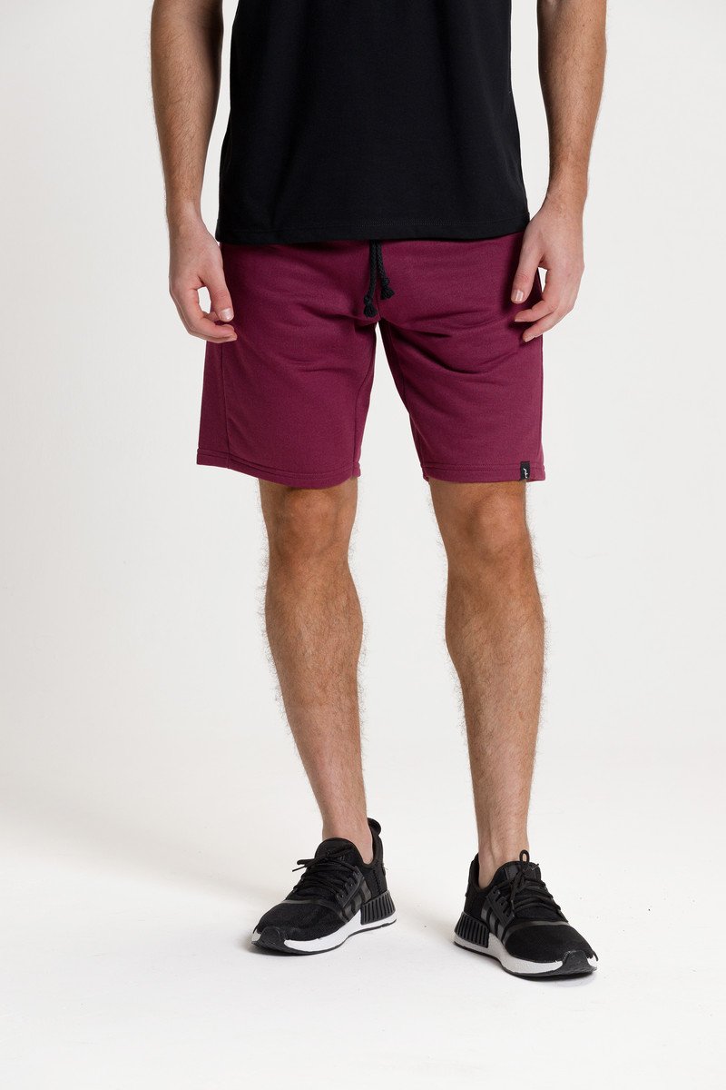 5271 bermuda premium moletom masculino casual riacci bordo1