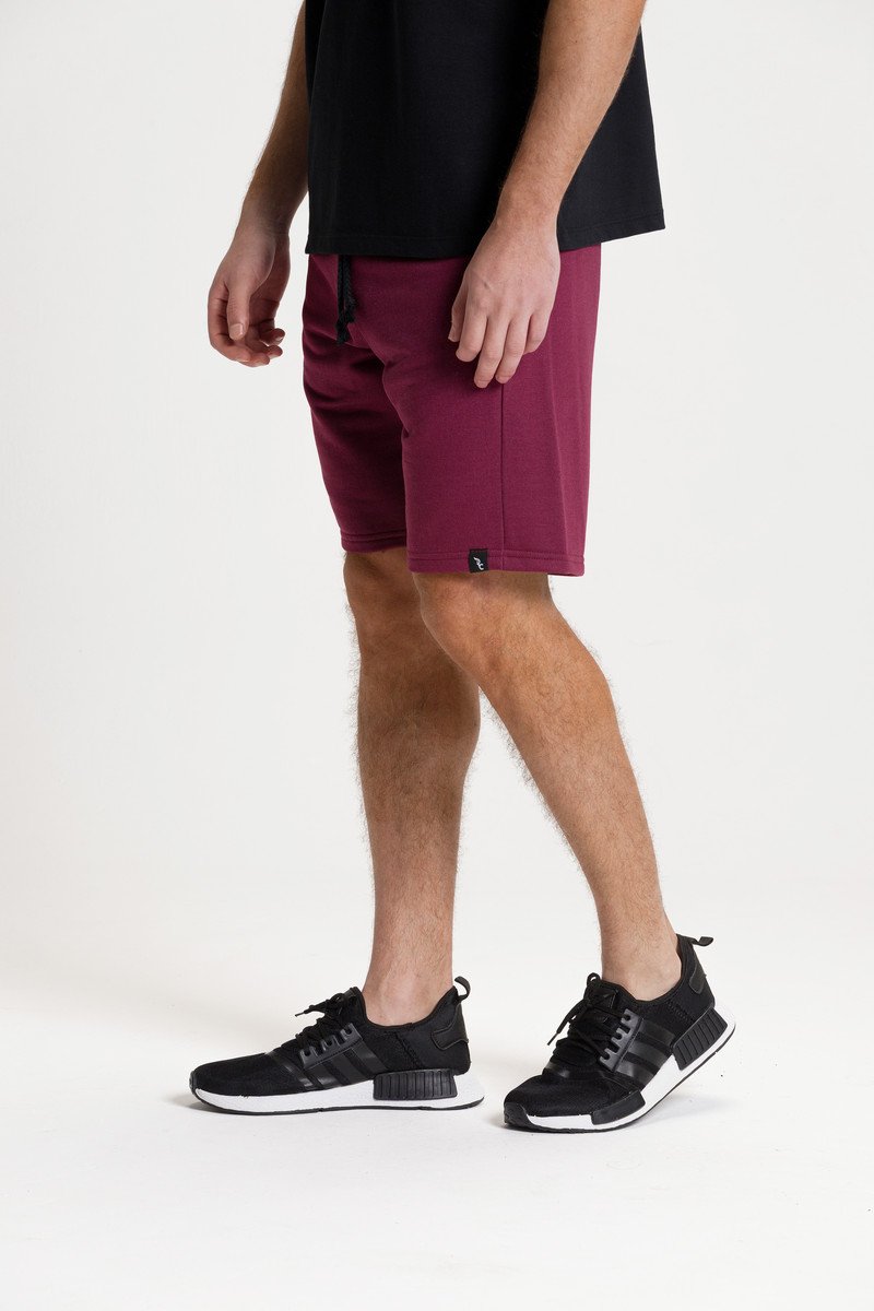 5271 bermuda premium moletom masculino casual riacci bordo2