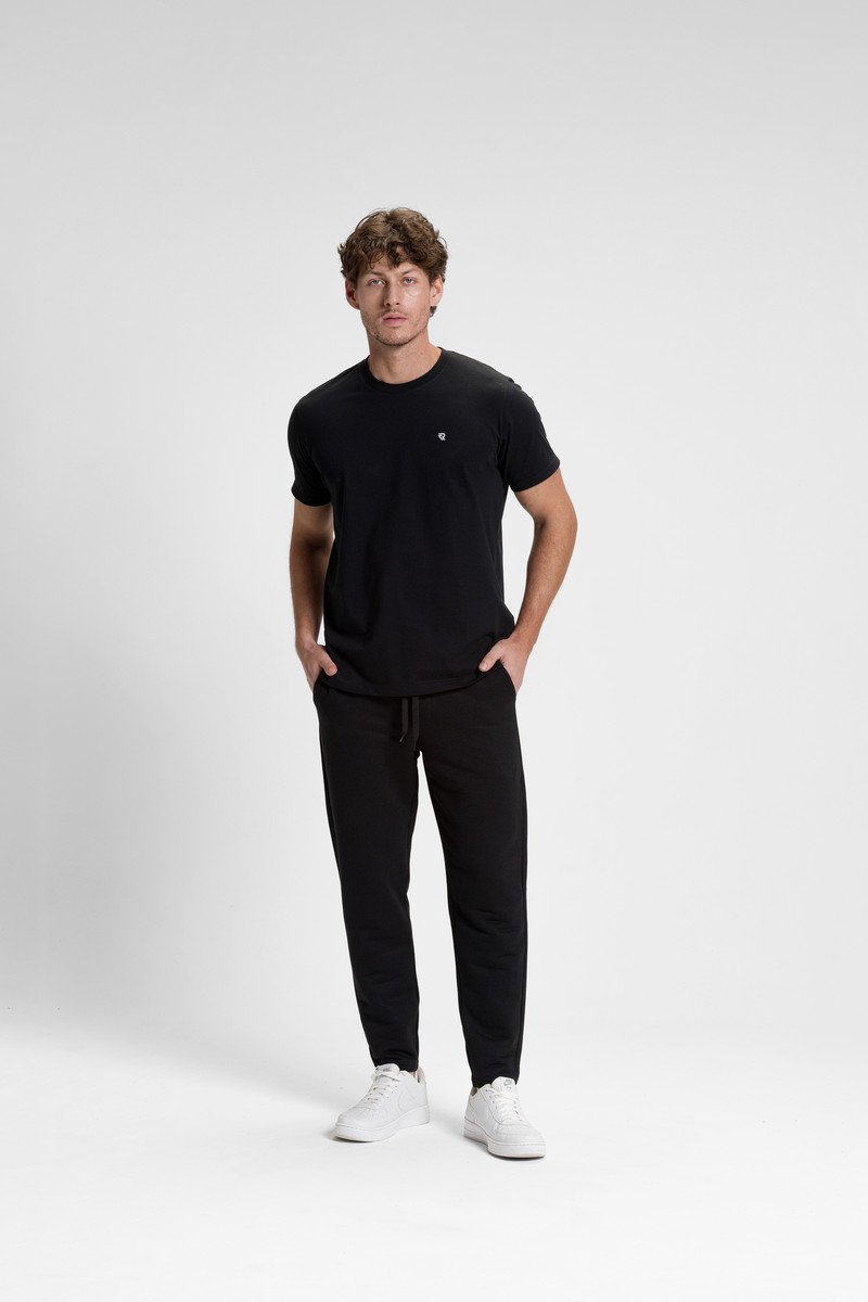 calca moletom reta alfaiataria premium verao riacci preto6