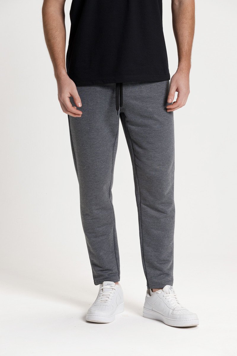 calca moletom reta alfaiataria premium verao riacci chumbo 1