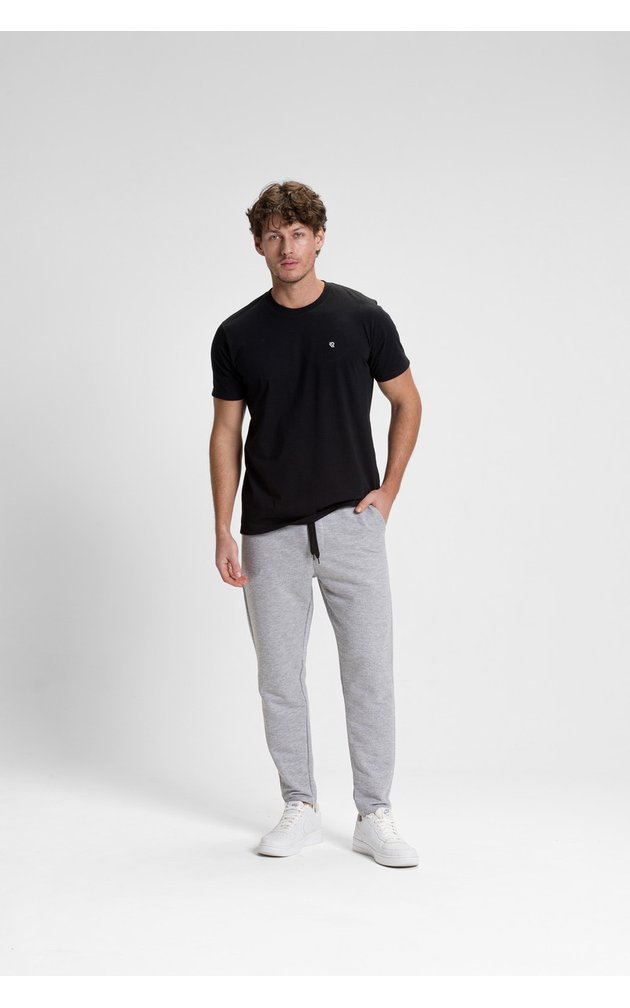 calca moletom reta alfaiataria premium verao riacci mescla