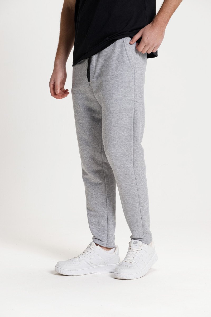 calca moletom reta alfaiataria premium verao riacci mescla 2