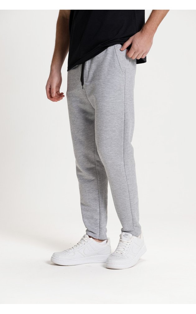 calca moletom reta alfaiataria premium verao riacci mescla 2