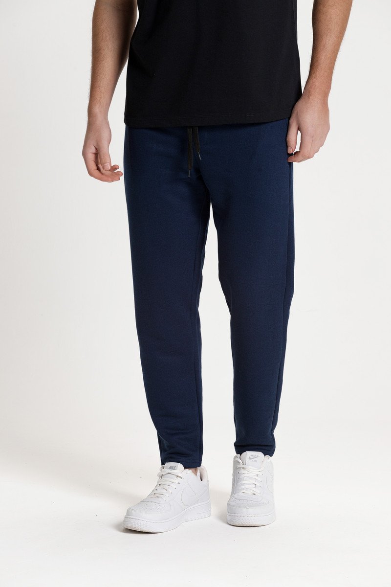 calca moletom reta alfaiataria premium verao riacci marinho1