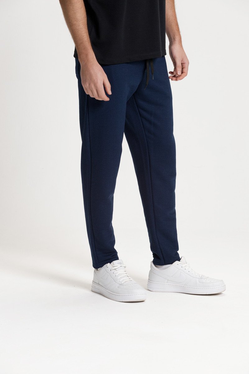 calca moletom reta alfaiataria premium verao riacci marinho5