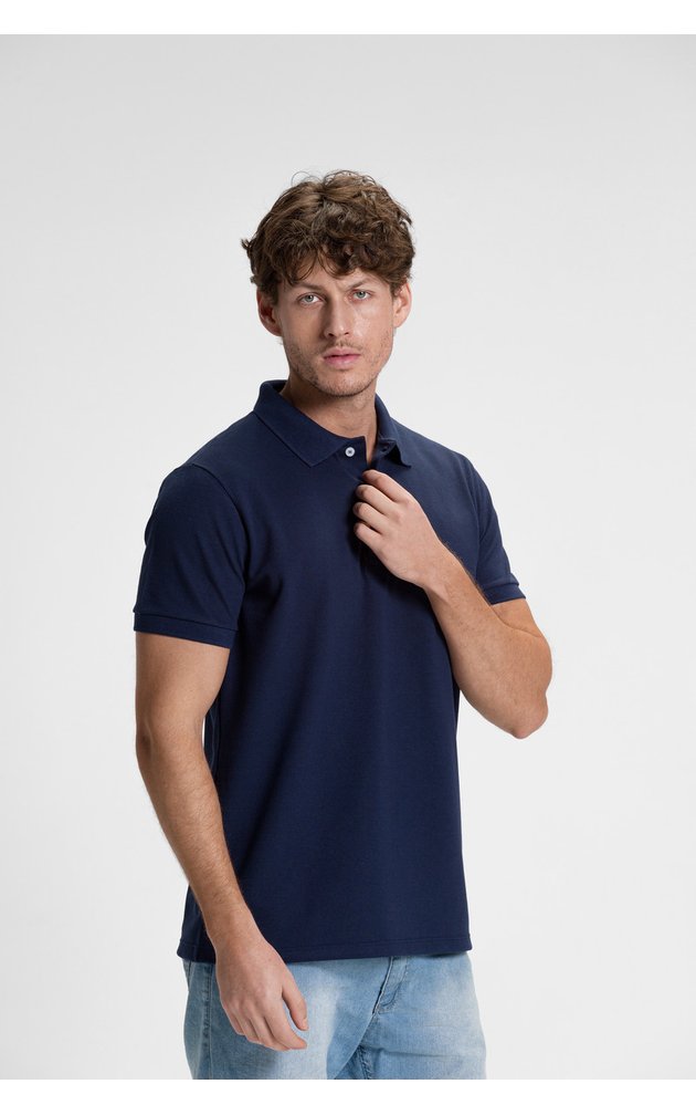 camisa polo masculina casual marinho4