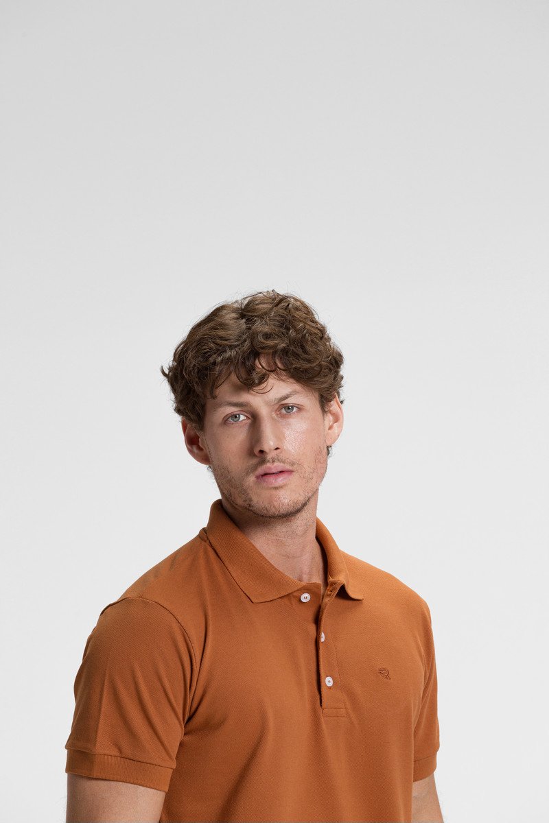camisa polo masculina casual cobre5