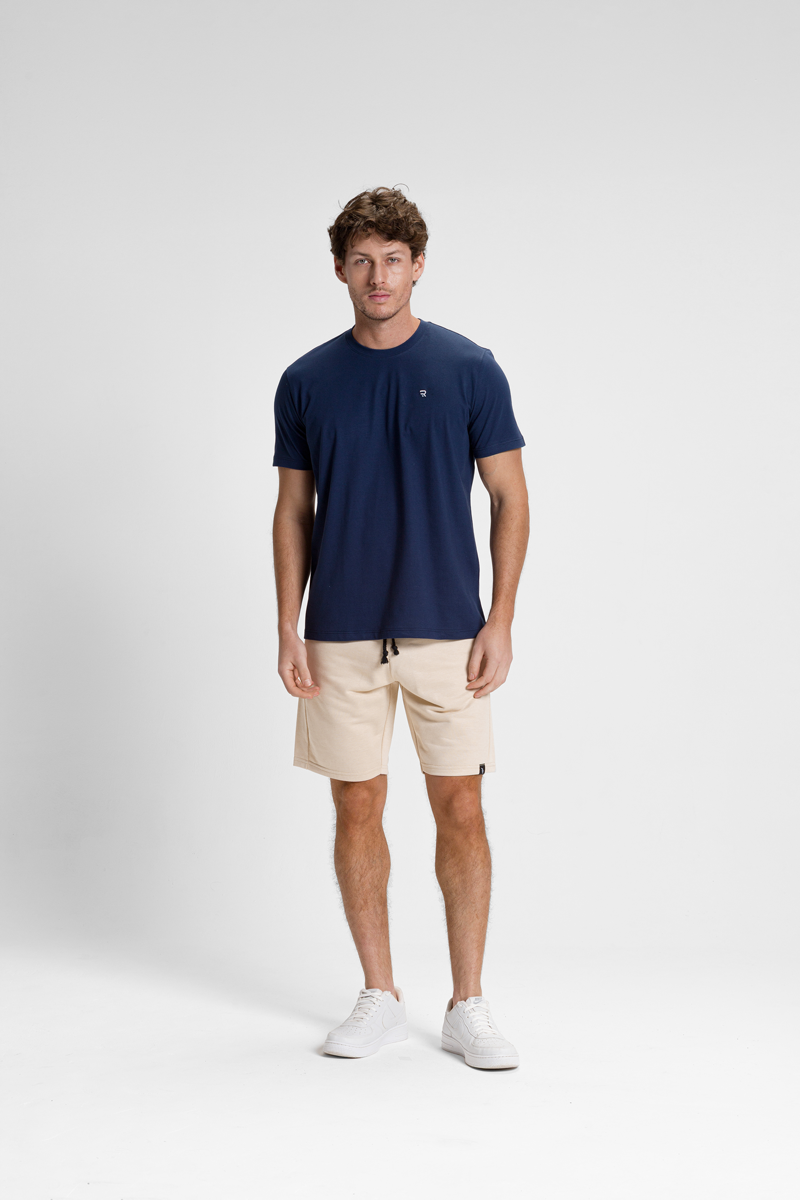 camiseta premium masculina algodao riacci marinho
