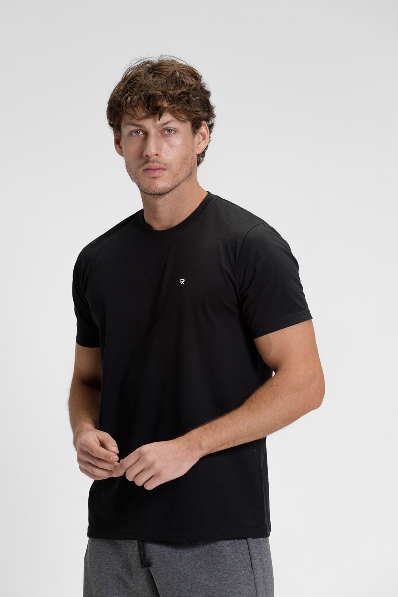 camiseta premium masculina algodao riacci preto2