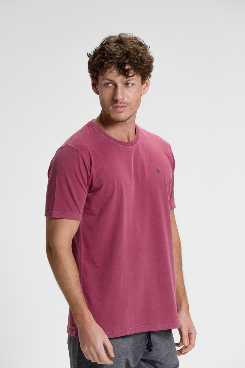 camiseta premium estonado masculina algodao riacci vinho3